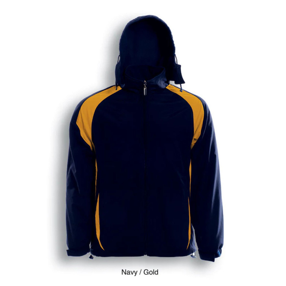 Unisex Reversible Polar Fleece Sports Jacket_Navy-Gold Unisex Reversible Polar Fleece Sports Jacket_Navy-Gold