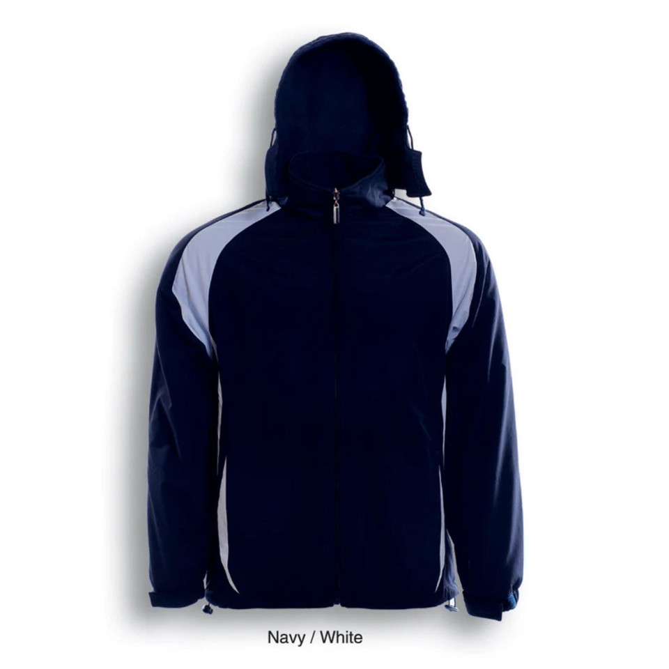 Unisex Reversible Polar Fleece Sports Jacket_Navy-White Unisex Reversible Polar Fleece Sports Jacket_Navy-White