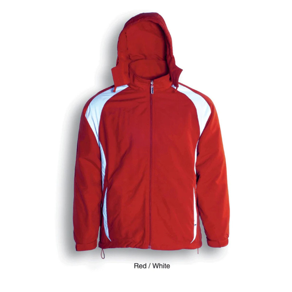 Unisex Reversible Polar Fleece Sports Jacket_Red-White Unisex Reversible Polar Fleece Sports Jacket_Red-White