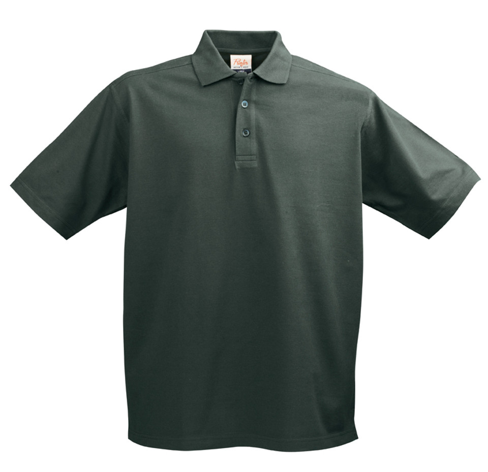 plain Mens polo shirts cotton pique Bottle Green plain Mens polo shirts cotton pique Bottle Green