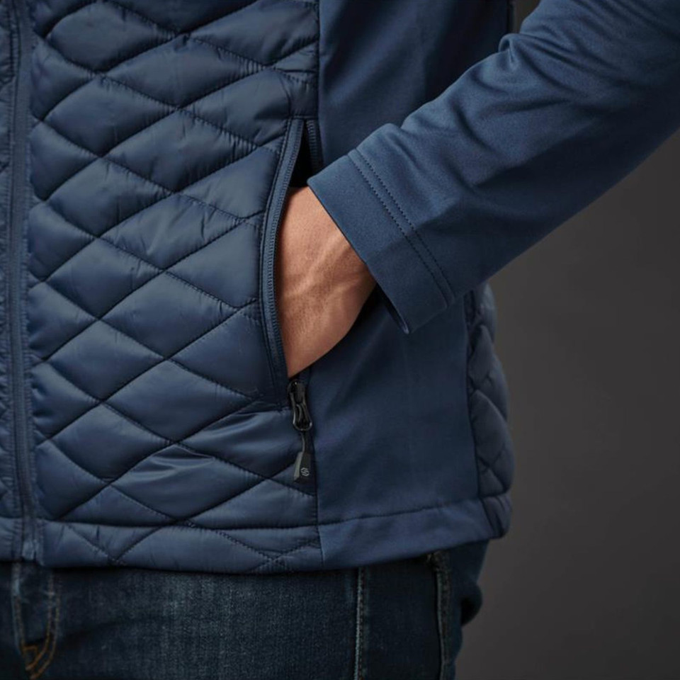 Mens Ultra-Lightweight Thermal Shell Insulated Jacket