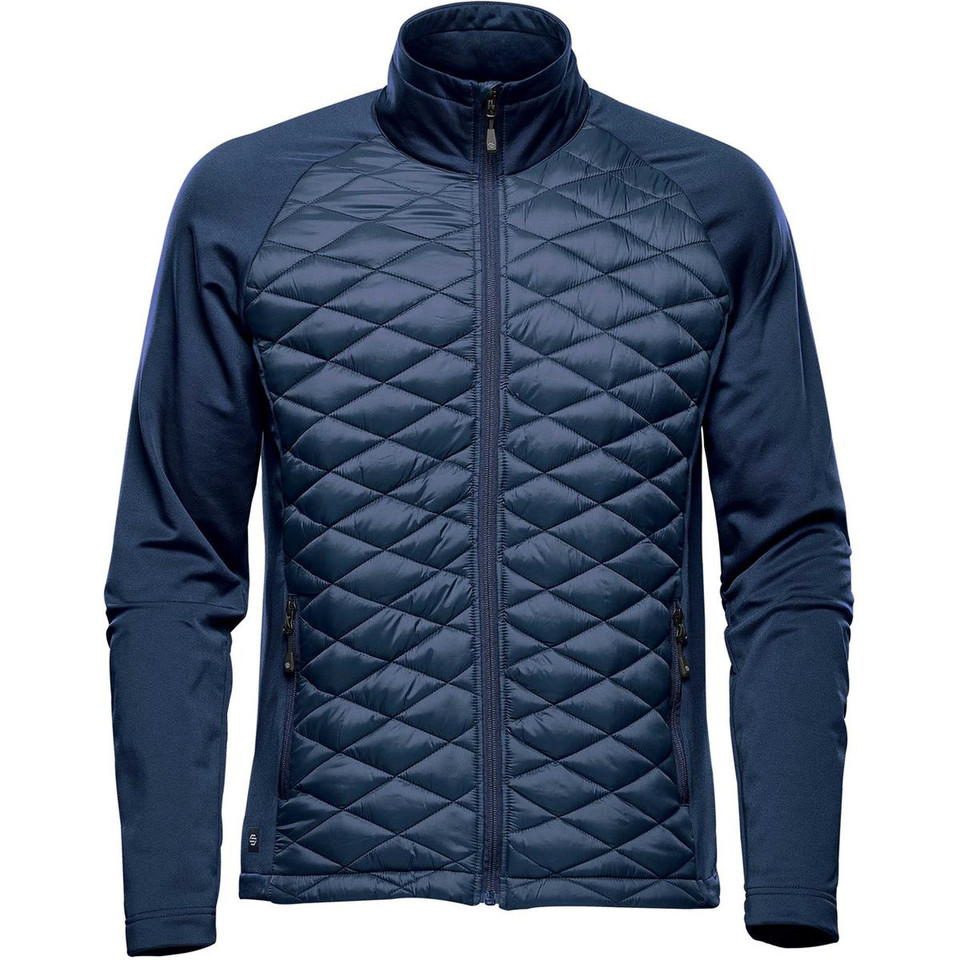 Mens Thermal Shell Insulated Jacket - Indigo