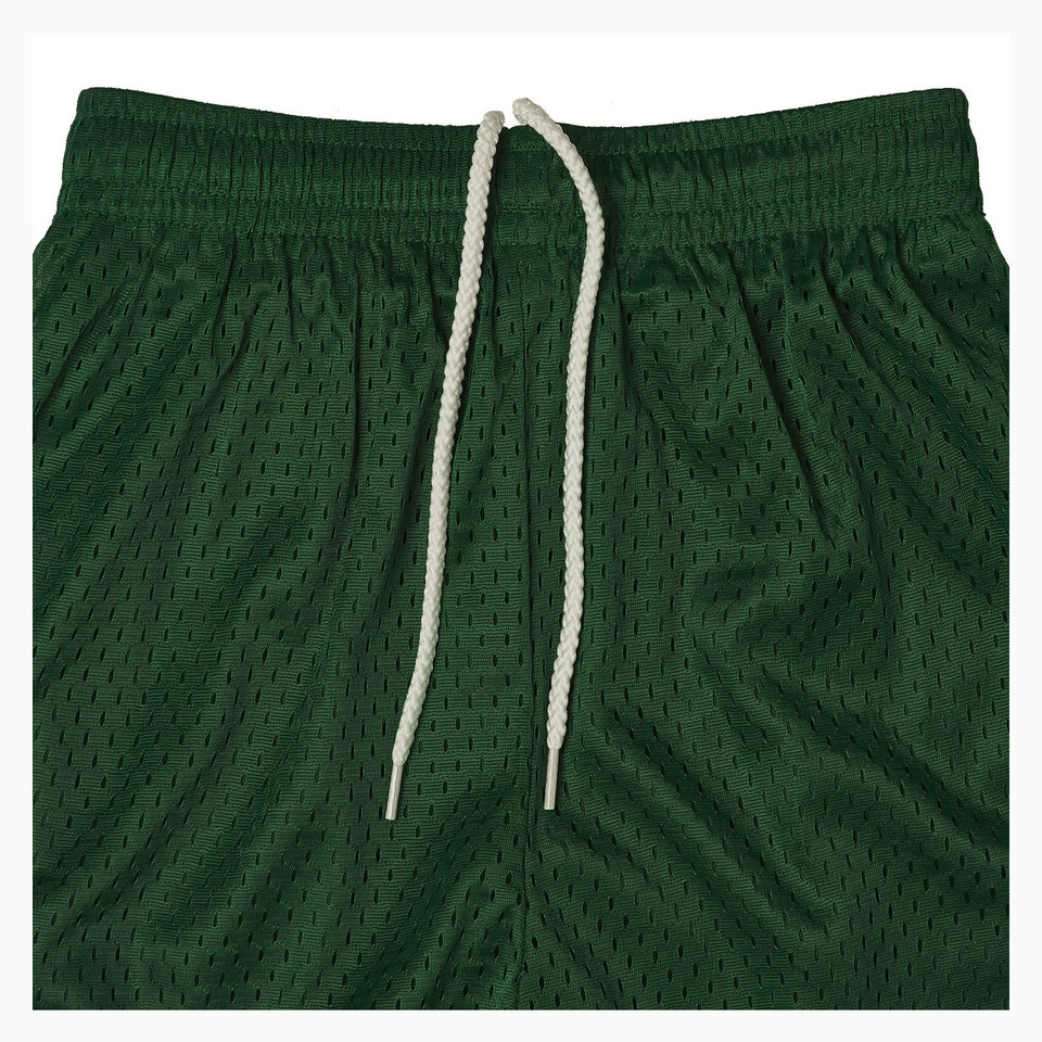 Runner Kids Plain Mesh Shorts, a lightweight and breathable polyester sports short with an elastic waist, ideal for children's school P.E. uniforms or team training.