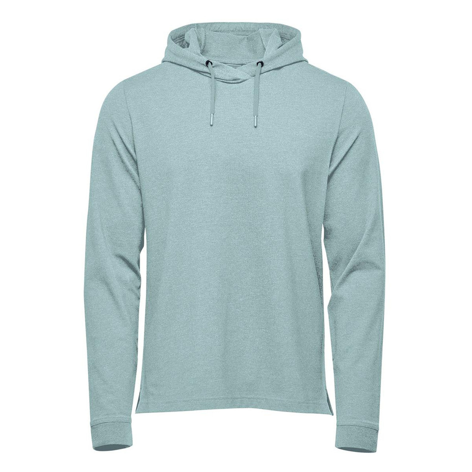 Men's Sustainable Lightweight Pullover Hoody - Ice Blue