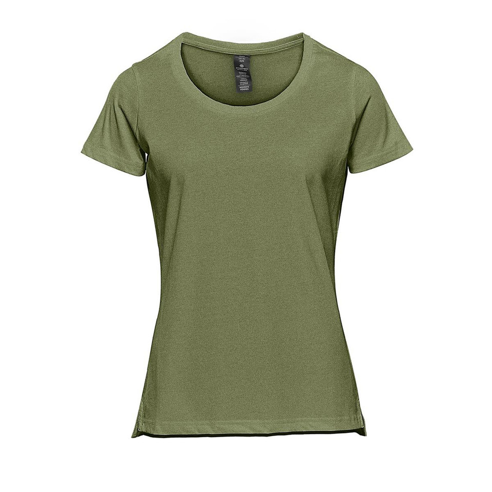 Women's Sports Tshirt | Sustainable & Sun Protective - Sage Green Heather