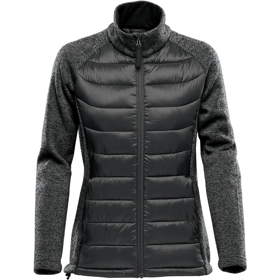 Women's Naya Hybrid Jacket - Black/Dolphin Heather