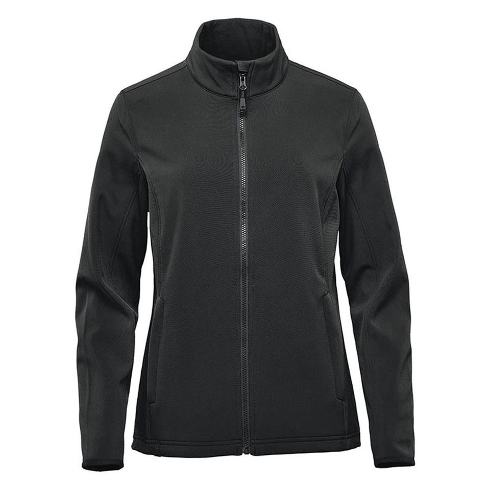Women's Stormtech Water-Repellent Softshell Jacket - Black