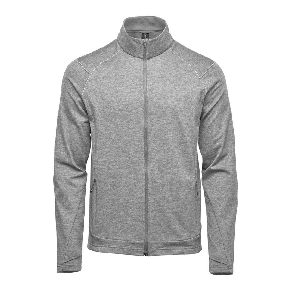 Stormtech Mens Eco-Friendly Full Zip Performance Jacket - Grey Heather