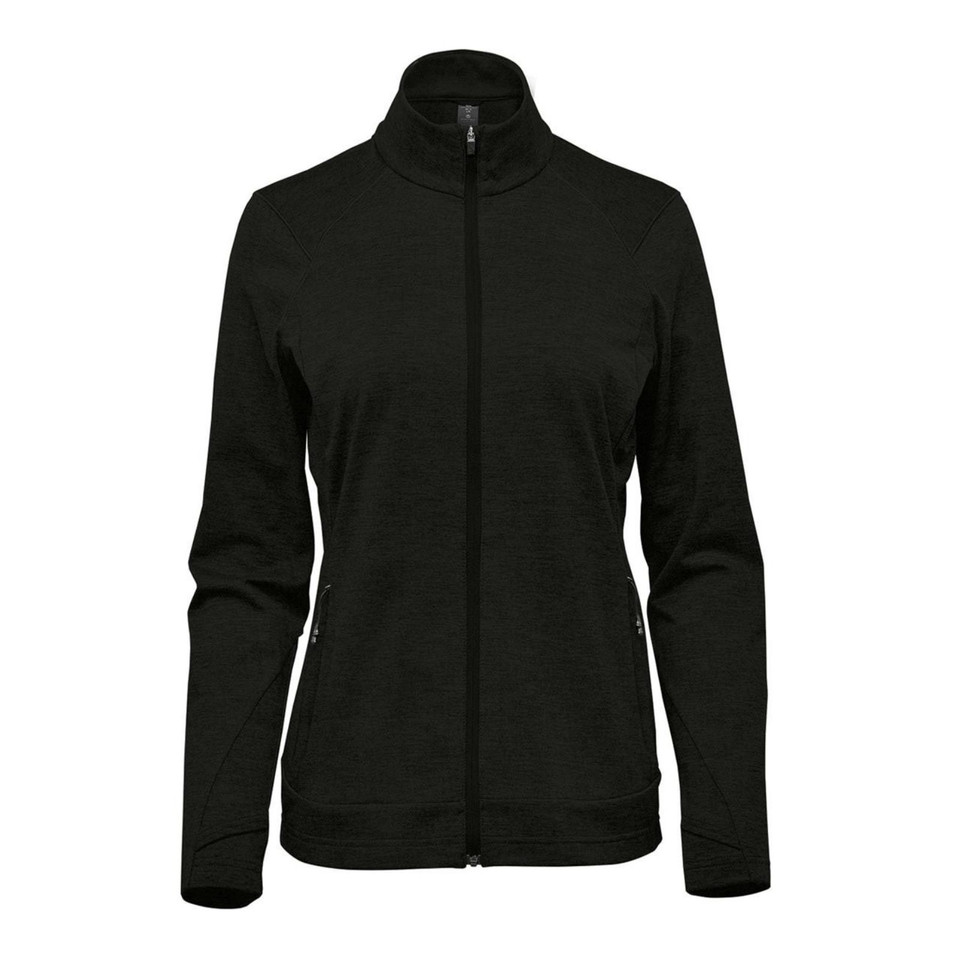 Women's Treeline Full Zip Performance Jacket - Black