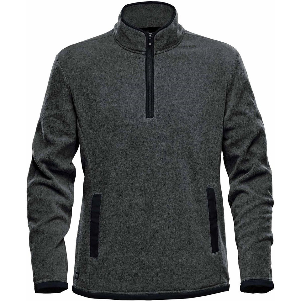 Men's Tech Fleece 1/4 Zip Pullover Jumper  - Graphite/Black