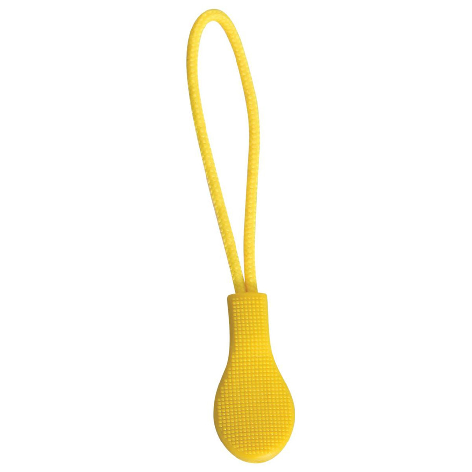 Coloured Jacket Zip Pullers (4-Pack) - Yellow