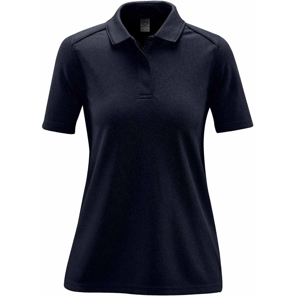 Women's Active Heavy Duty Polo - Navy/Navy
