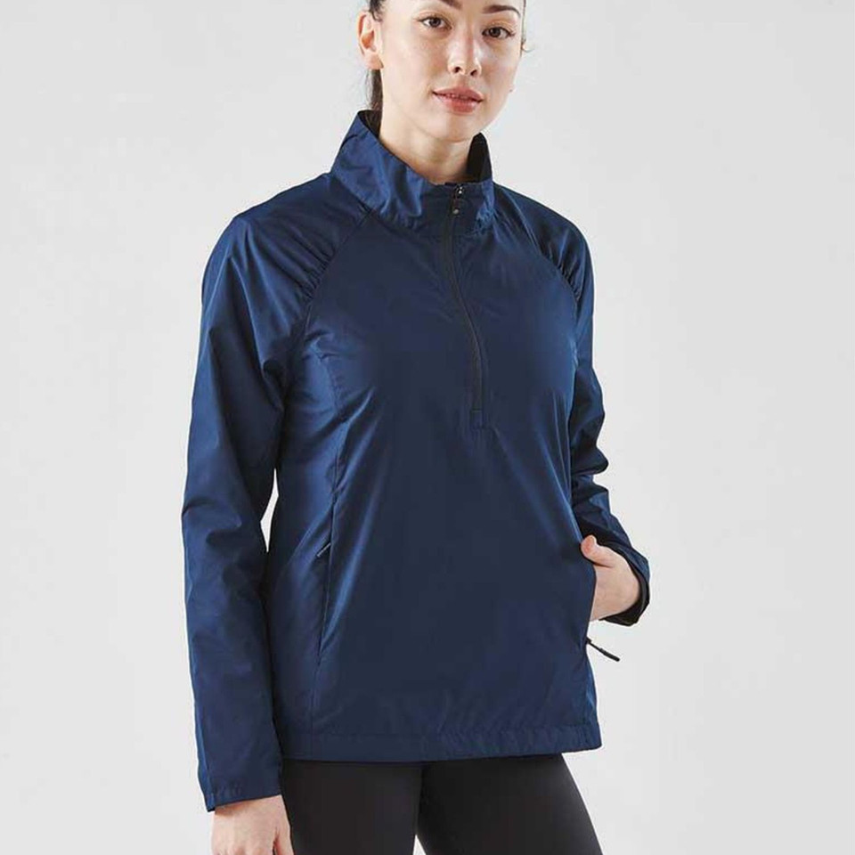 Women's Water Repellent Packable 1/4 Zip Anorak Outerwear