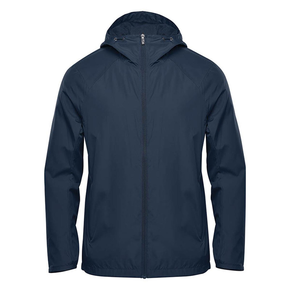 Shop Premium Men's Ultra Lightweight Wind Jacket in Plain Navy