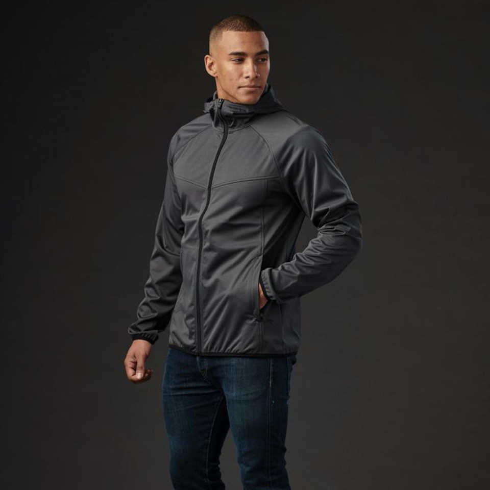 Men's Waterproof/Breathable Bonded Shell Softshell Jacket