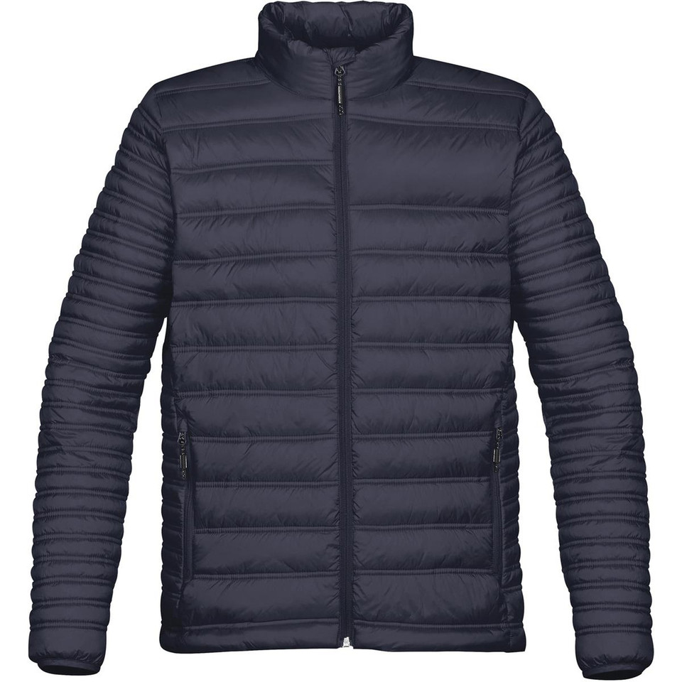 Men's Quilted Thermal Puffer Jacket - Navy