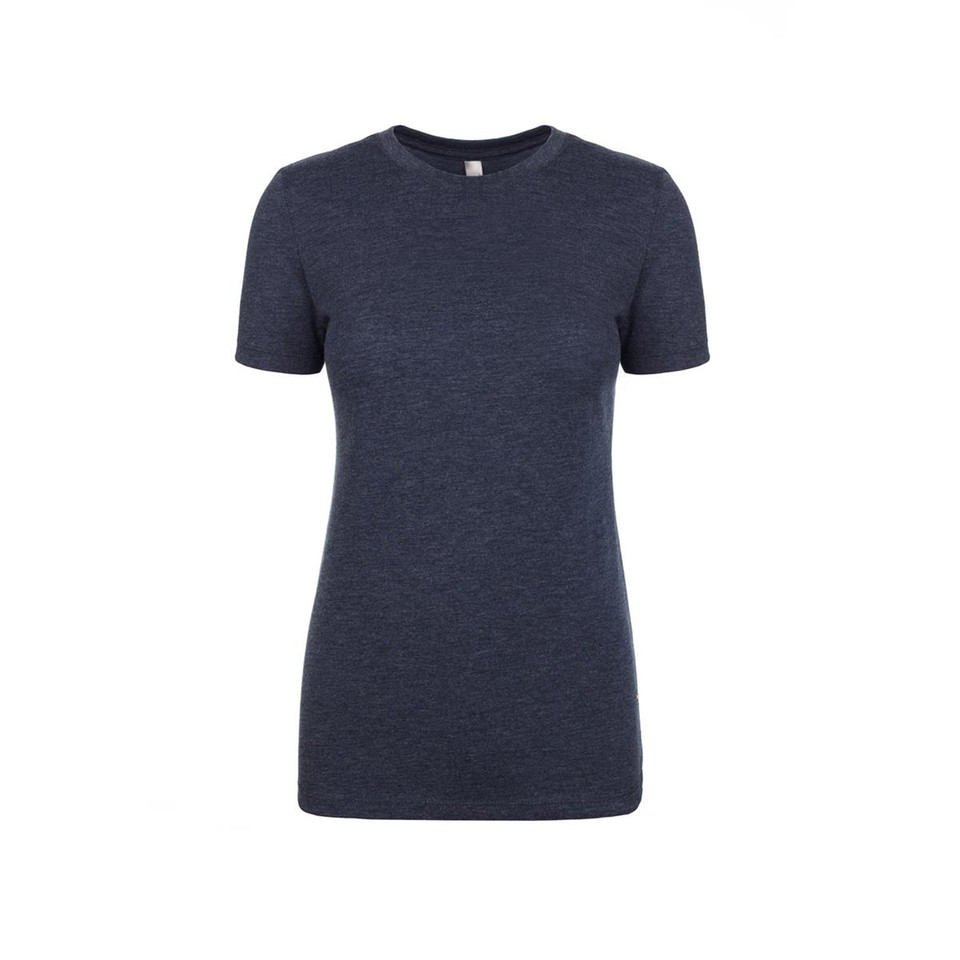 Women's Tri-Blend Crew T-Shirt - Vintage Navy