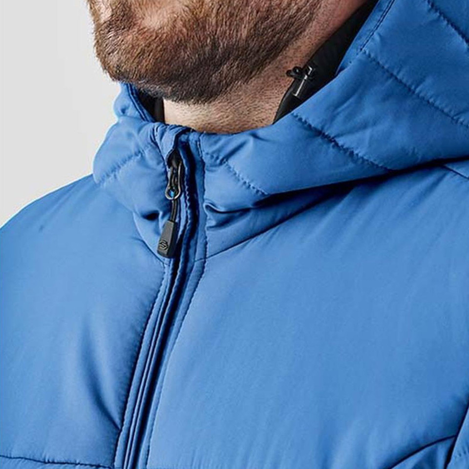 Men's Nautilus Water-Repellent Quilted Hoody