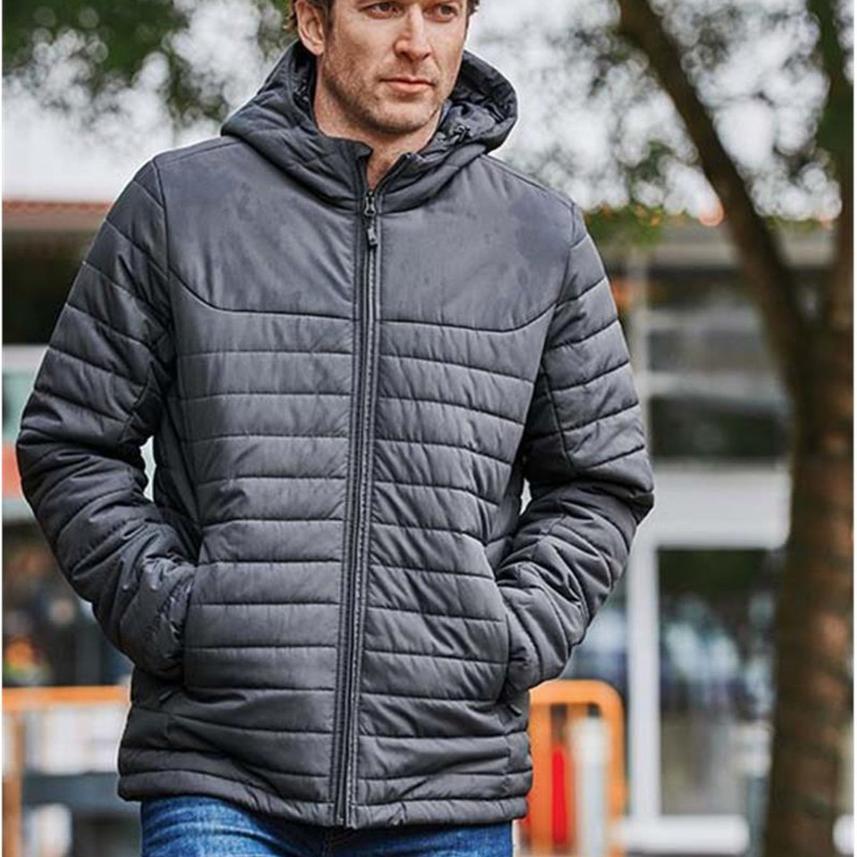 Men's Nautilus Water-Repellent Quilted Hoody