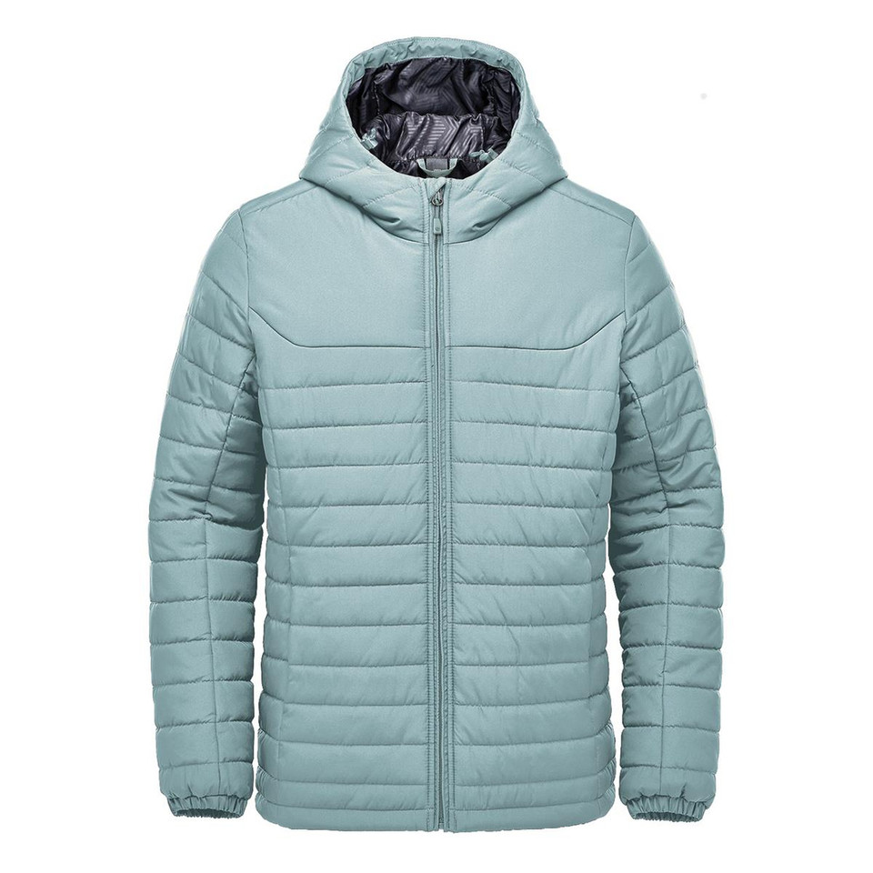 Men's Nautilus Quilted Hoody - Ice Blue