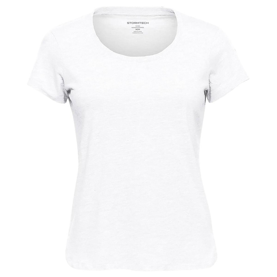 Women's Scoop Neck Tee - White