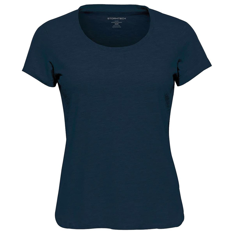 Women's Scoop Neck Tee - Navy