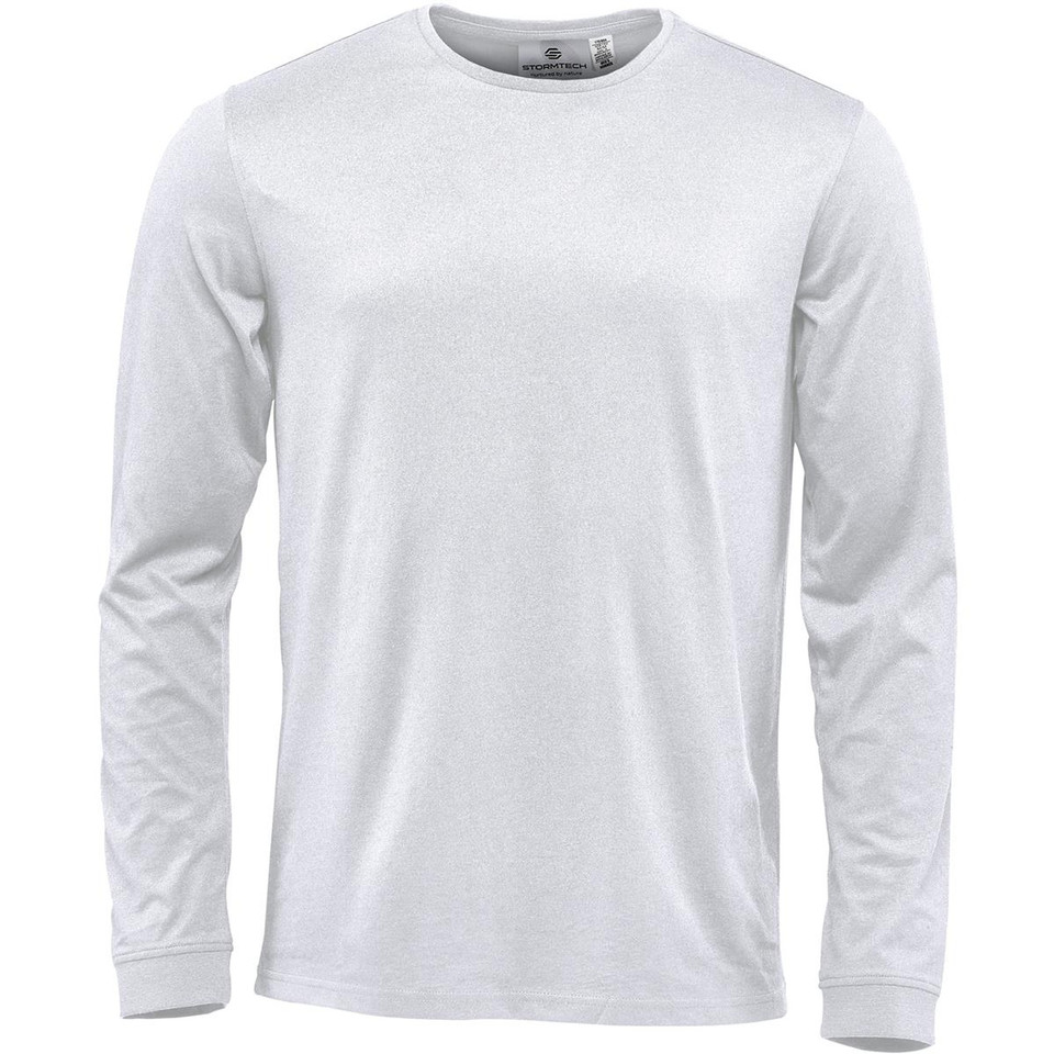 Men's Torcello UPF 40+ Long Sleeve Tee - White