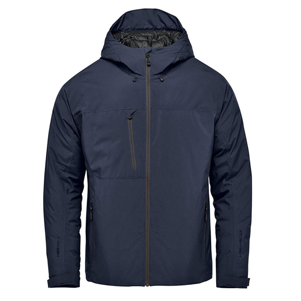 Men's Waterproof Thermal Shell - Navy/Graphite