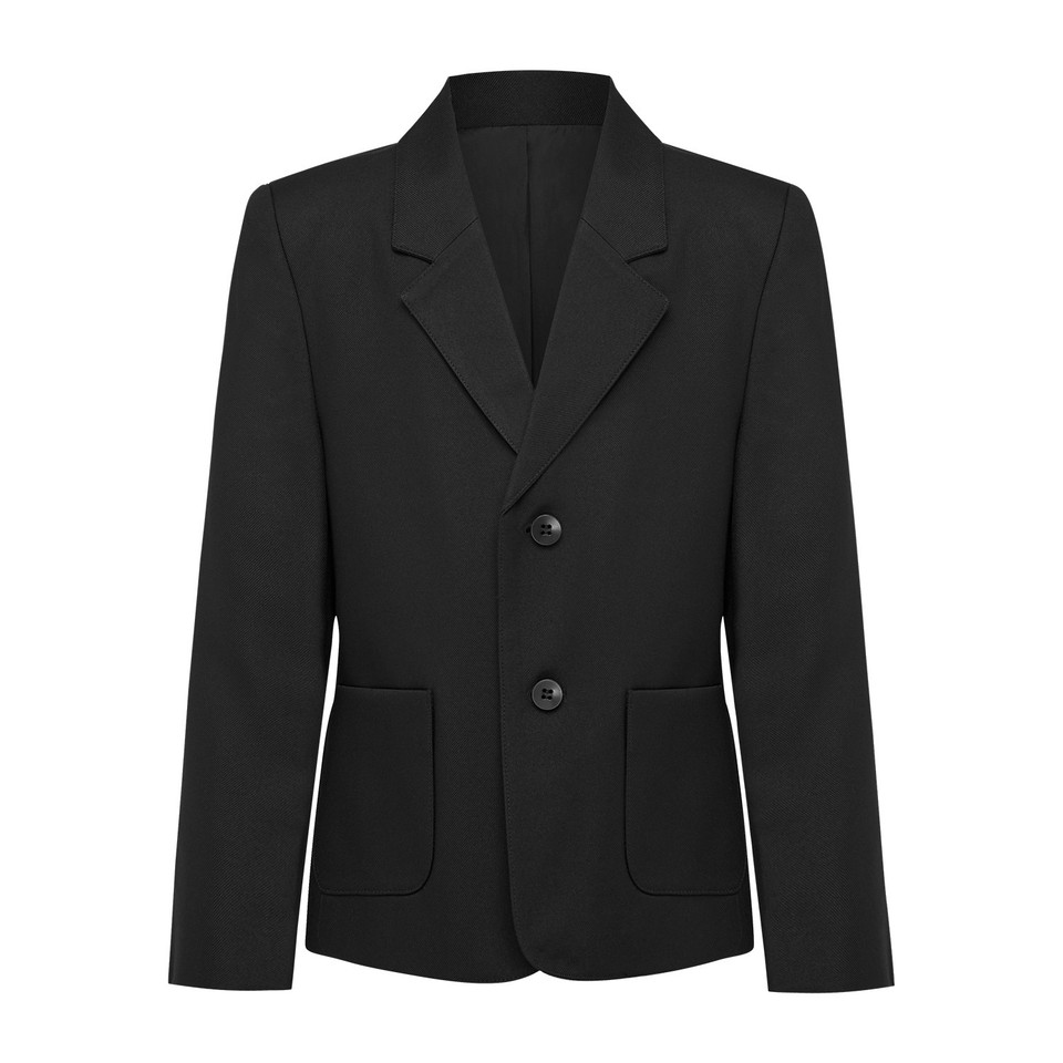 Kids Trutex Stain Resistant School Blazer - Black