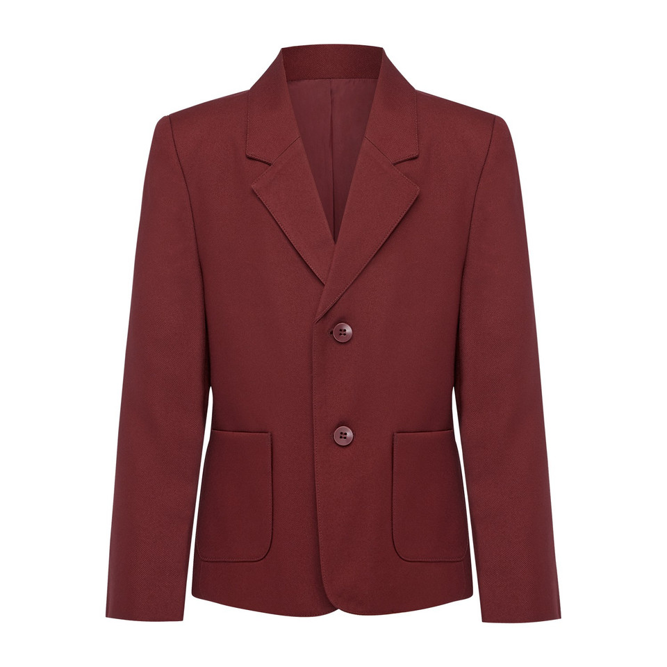 Kids Trutex Stain Resistant School Blazer - Maroon