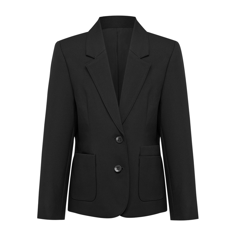 Girls & Womens Formal School Blazer - Black