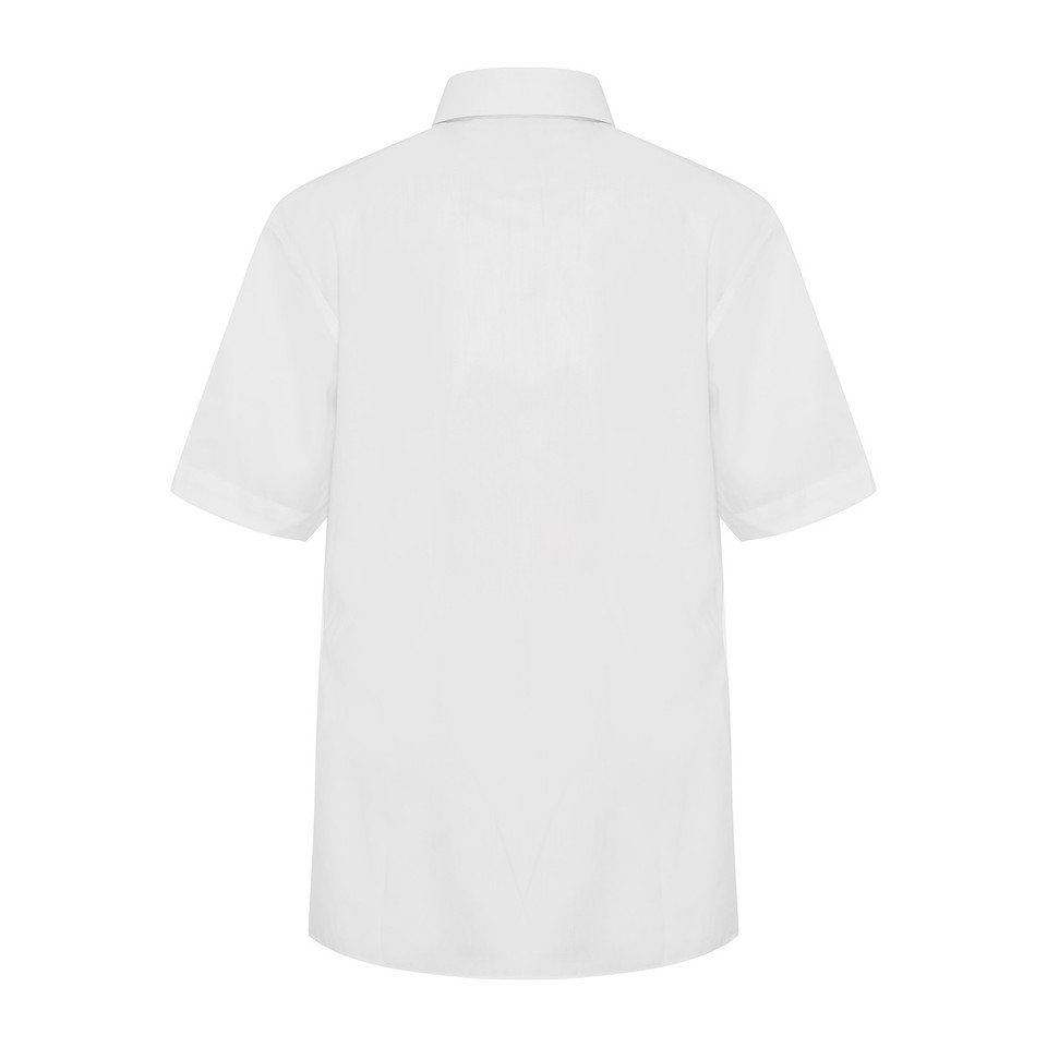 Easy Care Short Sleeve School Blouse | No-Iron - back
