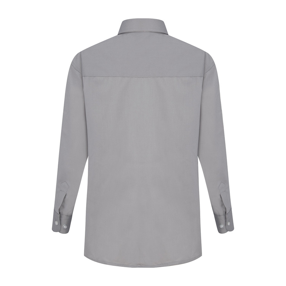 Long Sleeve Shirt with Button Up Collar - back