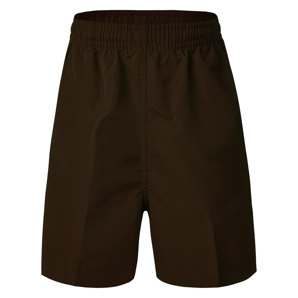 Rayne Kids & Adults Microfibre Sports Shorts - Brown