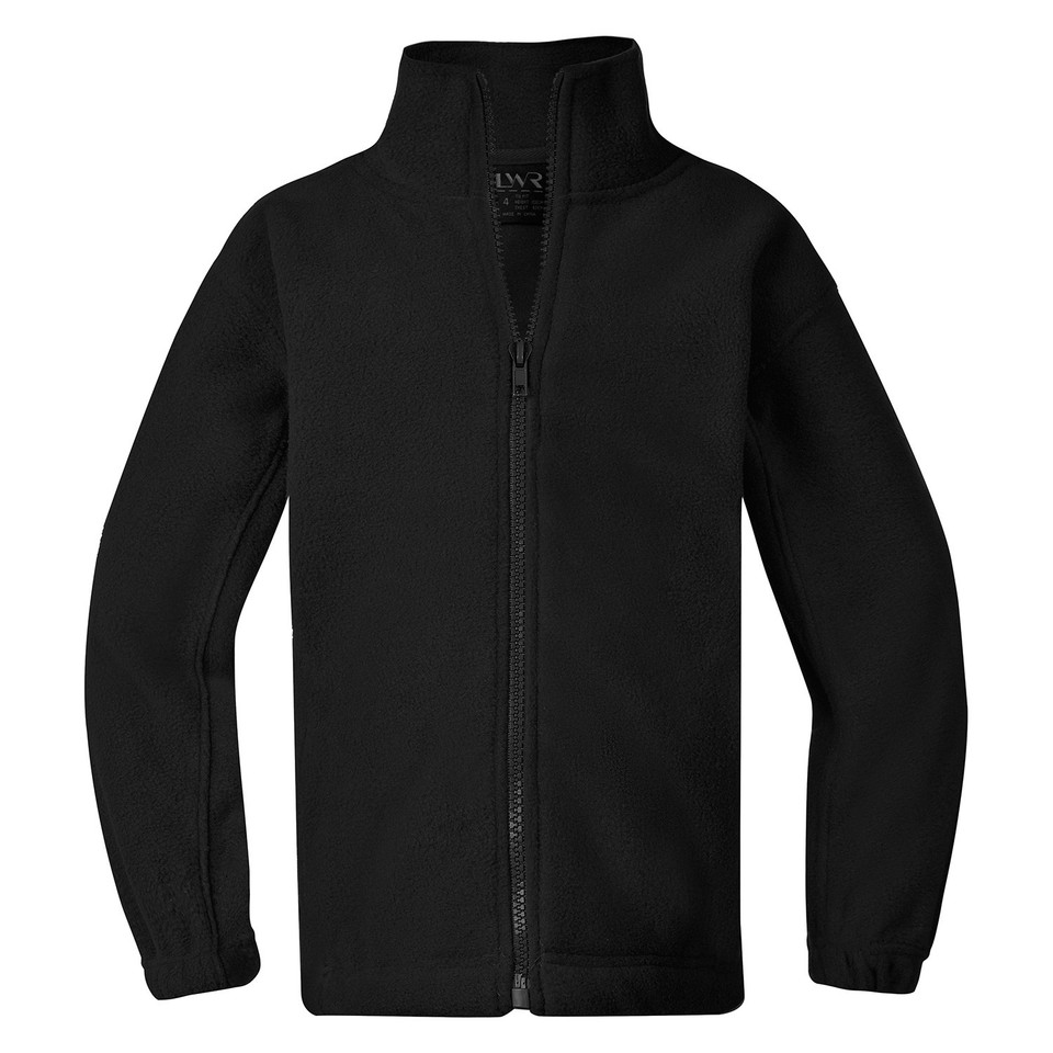Shop Kids & Adults Polar Fleece Jacket - Black