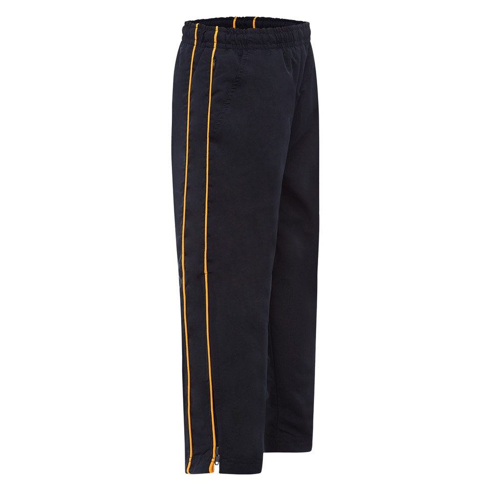 SHop Kids Microfibre Track Pants - Dark Navy/Gold