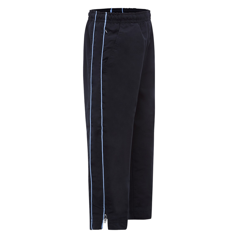 SHop Kids Microfibre Track Pants - Dark Navy/Ice Blue