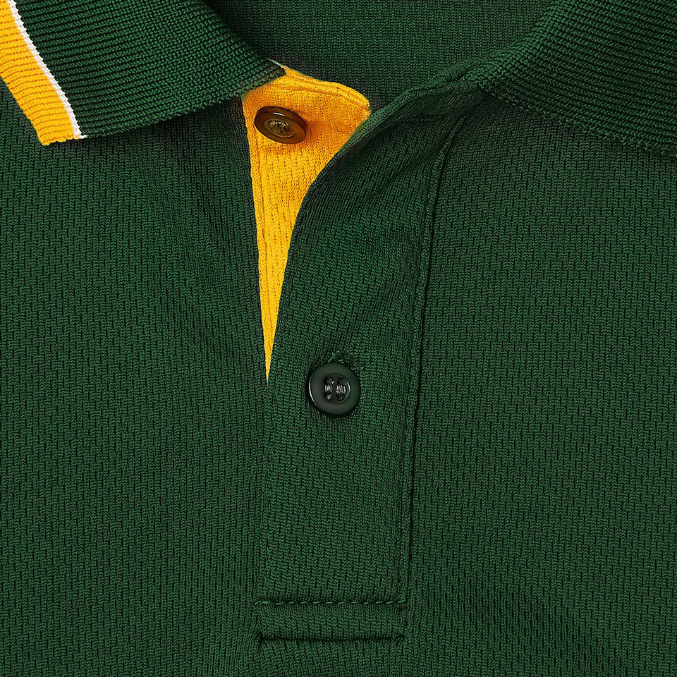 Shop Kids Round Panel Sports Polo - Placket