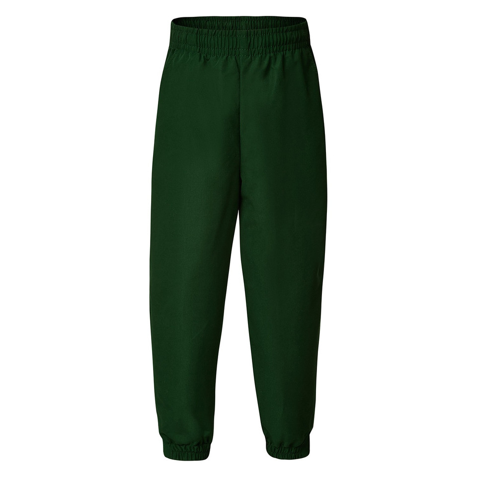Baggy Kids Microfibre Track Pants - Dark Bottle