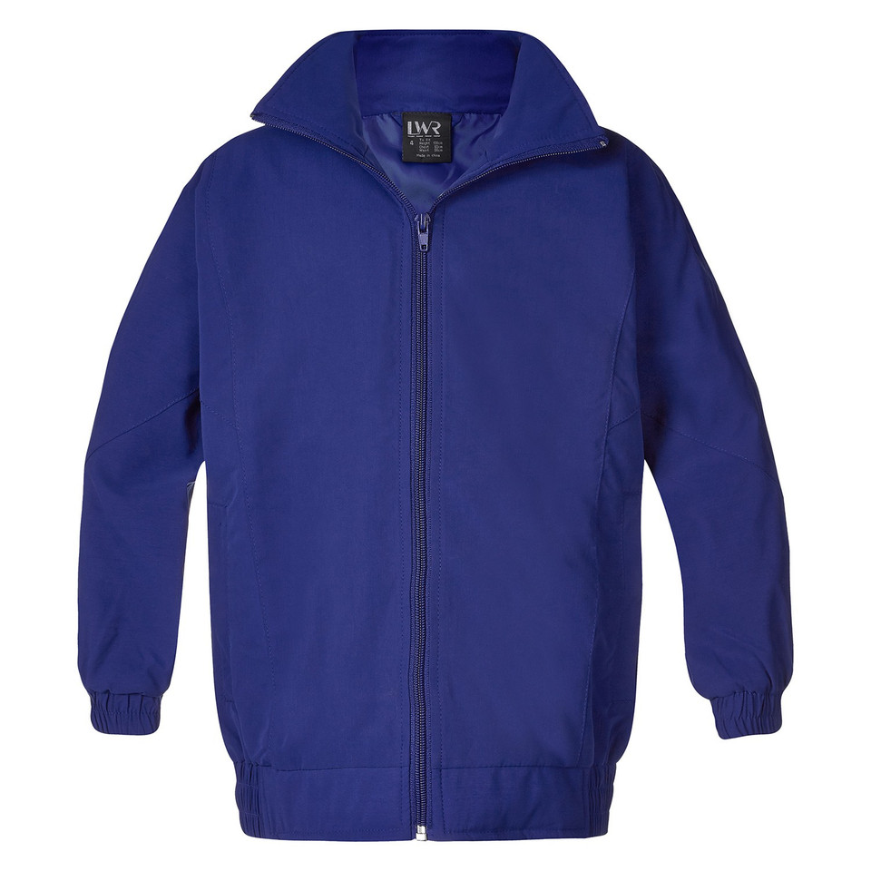 Water-Repellent Microfibre Sport Jacket - Dark Royal