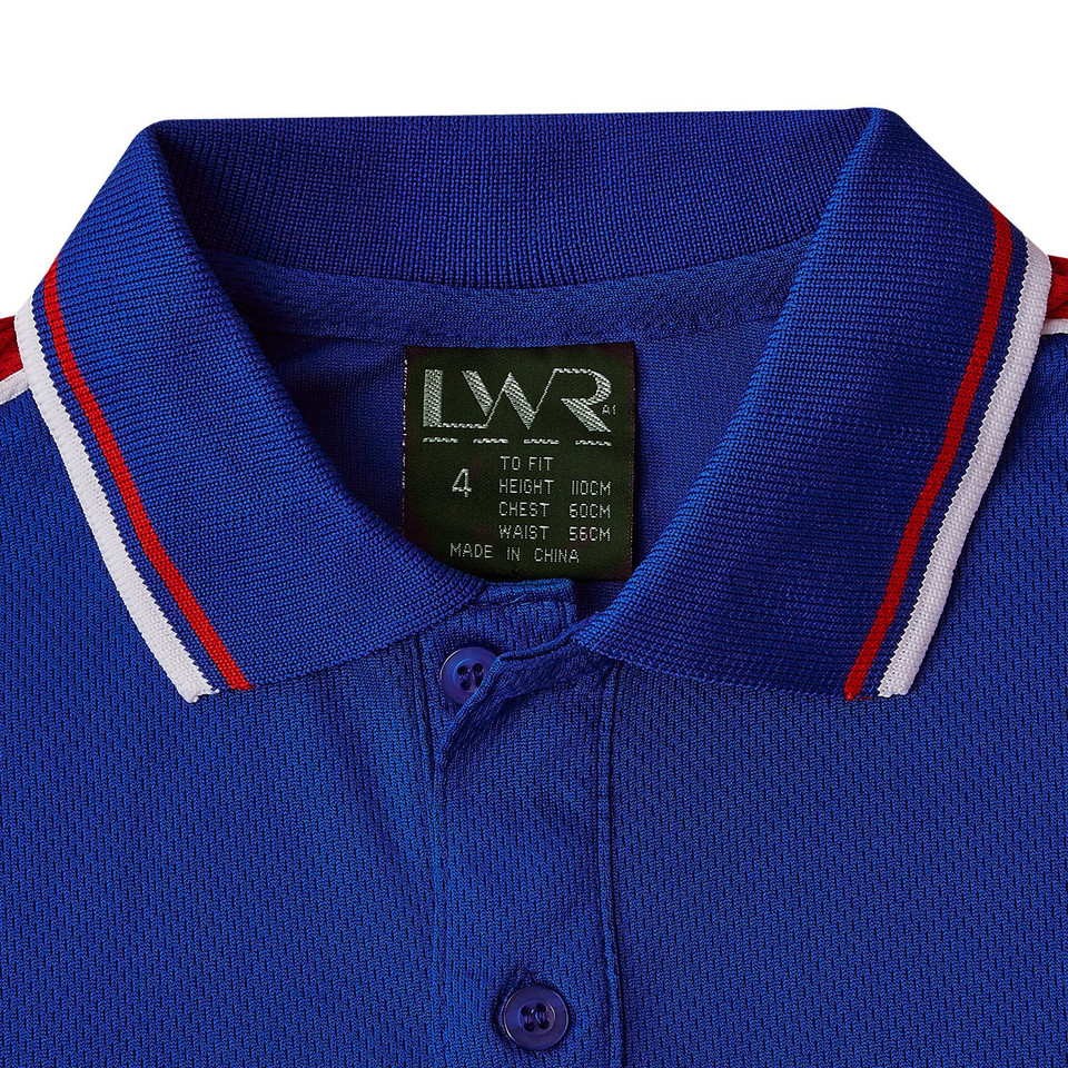 Shop Kids Side Panel Sports Polo - Collar