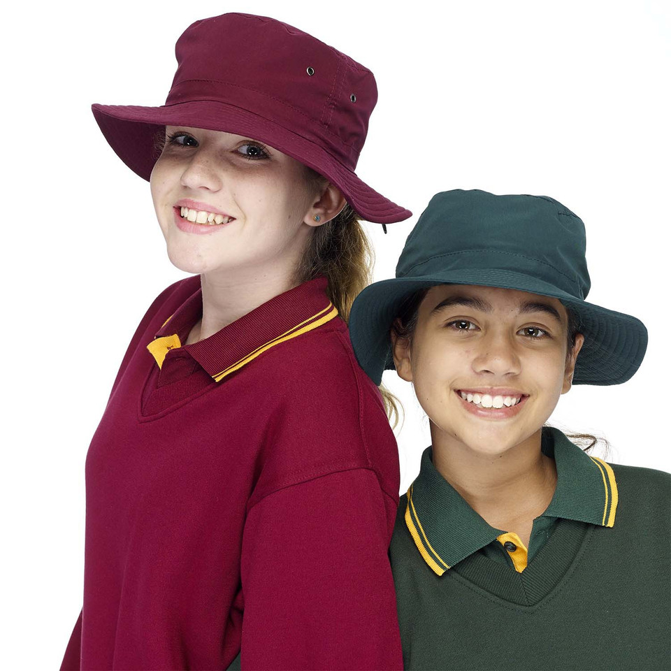 Bulk Buy Kids Microfibre Schoolwear Bucket Hat | Pack of 25 Hats