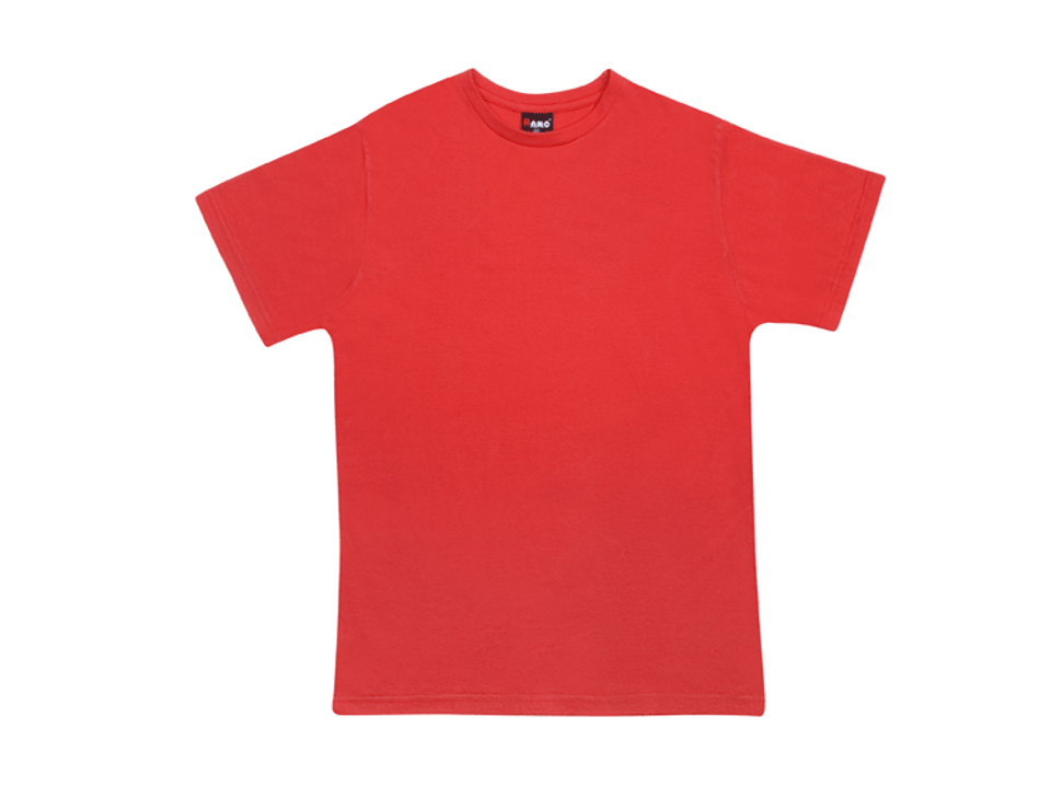 LUKE Men's American Style T-Shirt Red LUKE Men's American Style T-Shirt Red
