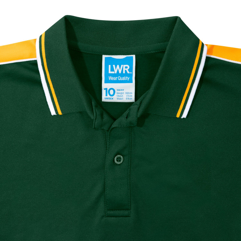 Cotton Back Team Sports Polo - Collar
