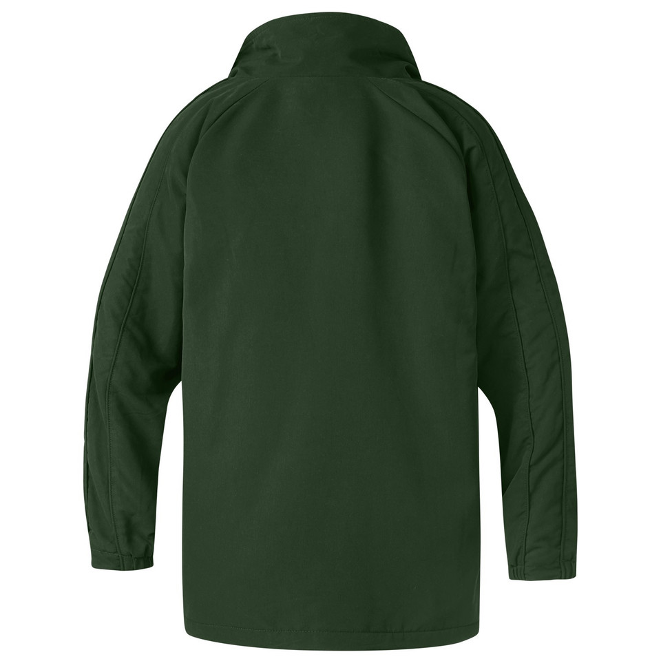 Kids/Youth Polar Fleece Lined Microfibre Jacket - Back