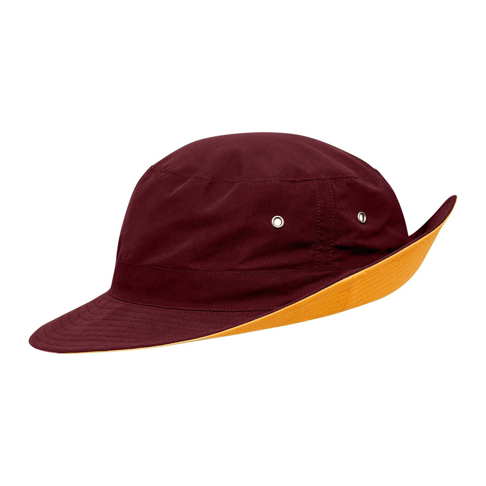 Sheppard Reversible House Hat - Dark Maroon/Gold