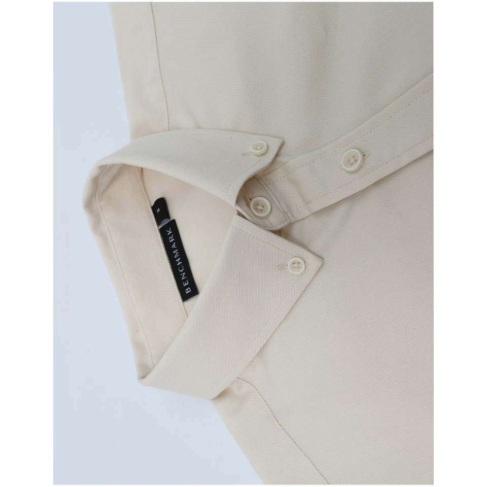 MONTROSE natural cotton blend long sleeve shirt for men in smart casual relaxed fit
