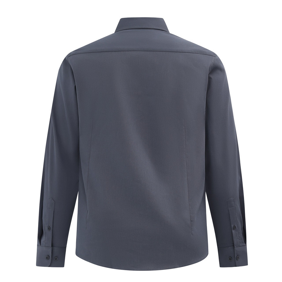 MONTROSE Mens Smart Casual Cotton Blend L/S Shirt - back view