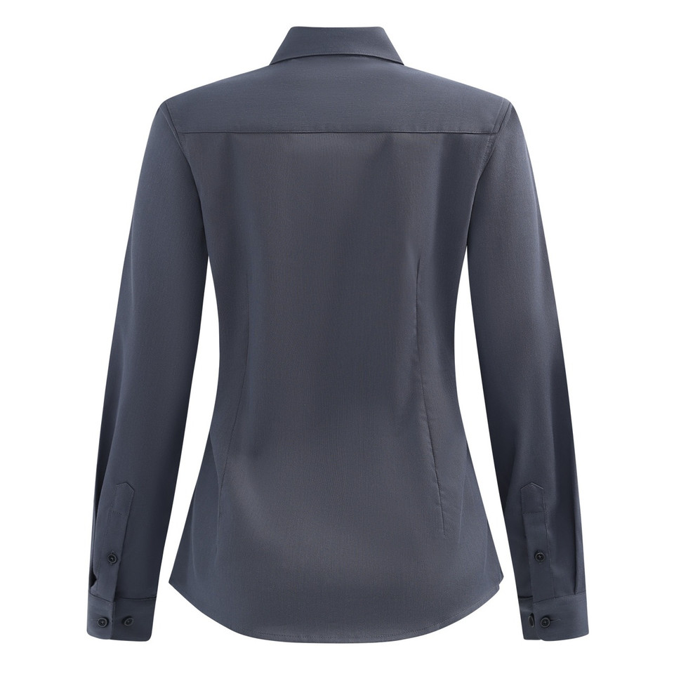 MONTROSE Womens Smart Casual Cotton Blend L/S Shirt - back view