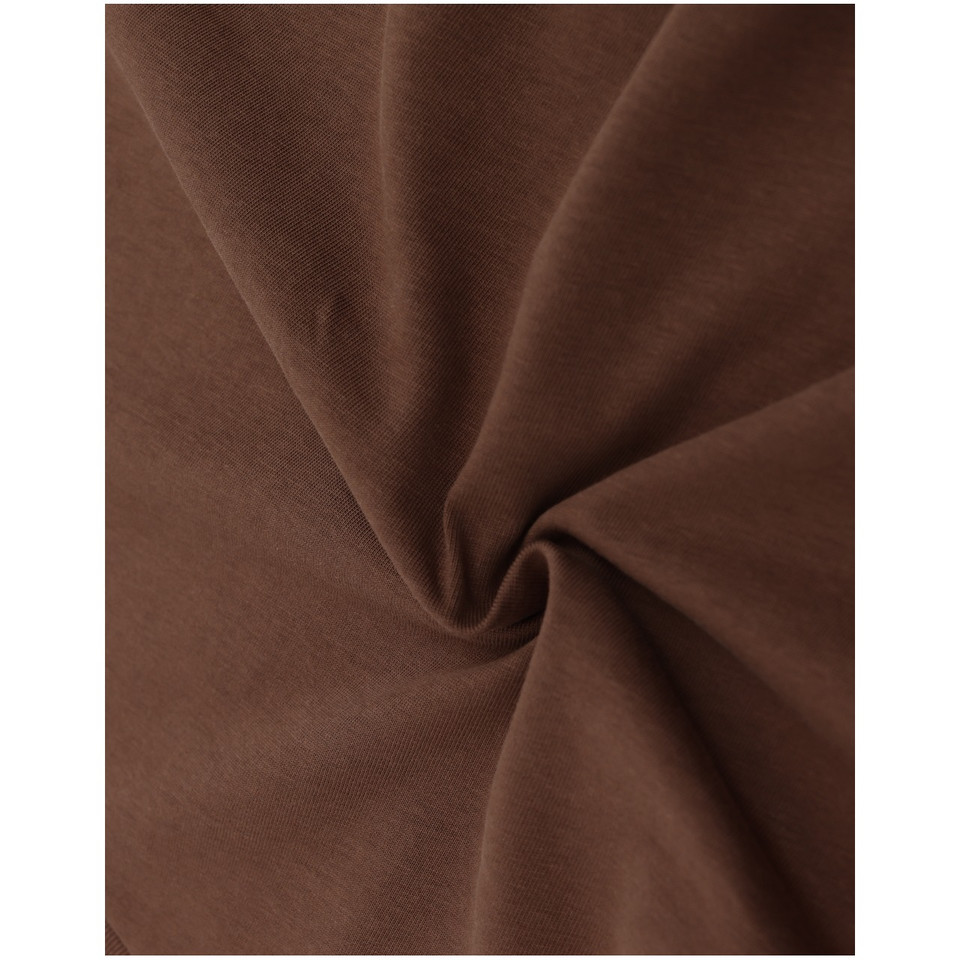 Walnut unisex heavy cotton oversized tee in boxy relaxed fit - additional view